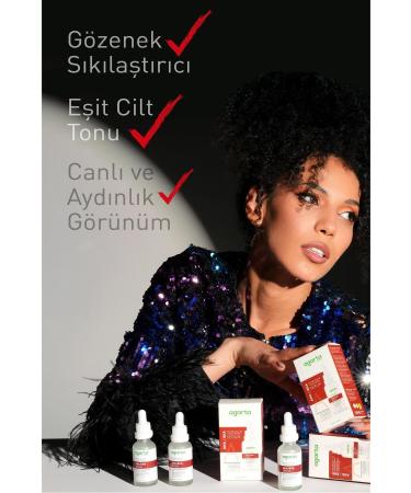 Agarta AHA & BHA Red Peeling Serum Helping to Tighten Pores and Even Out Skin Tone 30ML - Buy Online on GoSupps.com