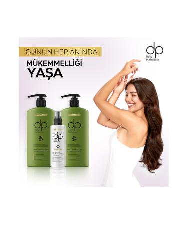 dp Daily Perfection Shampoo Moringa Oil 425 ml X 2 Pieces & Liquid Hair Care Conditioner Cotton Milk 180 ml Set - Buy Online on GoSupps.com