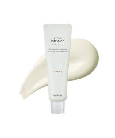 HYGGEE Vegan Sun Cream 50 Ml - New Generation Chemical Filter Vegan Face Sun Cream - Buy Online on GoSupps.com