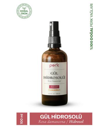 Perk 0 Natural Pure Rose Hydrosol 100 ml