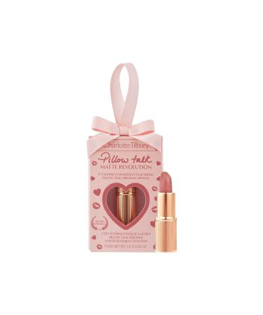 Charlotte Tilbury Pillow Talk Original Matte Revolution Bauble - Travel Size Matte Finish Lipstick 1.5 gr