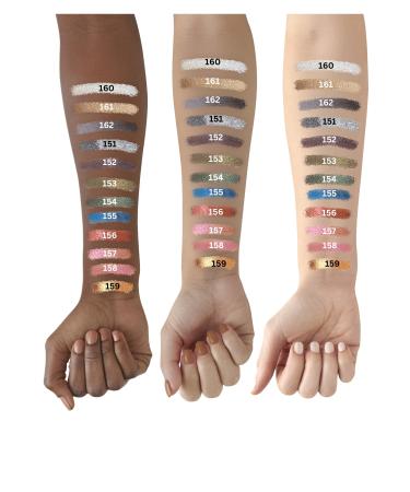 KAJAL Metallic Copper Shimmering Powder Eyeshadow -metallic Copper Eyeshadow No:156 - Buy Online on GoSupps.com