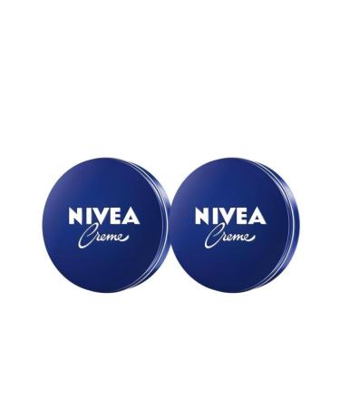 NIVEA Creme 75ml Intensive Moisturizer Soft Skin Hand Face Body X2 PiecesBLK WW65