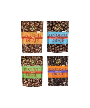 Coffee World Dragee 60 gr 4-Piece Mixed Package