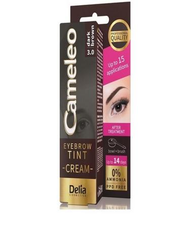 Cameleo Delia Eyebrow Dye Cream Dark Brown 3.0 15 ml