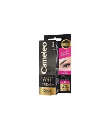 Cameleo Delia Eyebrow Dye Cream Black 15 ml