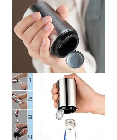 Erbar Automatic Bottle Opener - Automatic Push Bottle Cap Opener