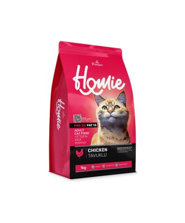 Homie Premium Chicken Adult Dry Cat Food 1KG