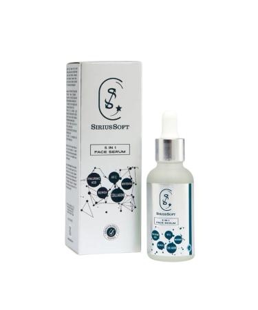 SiriusSoft 5 In 1 Anti-Spot Brightening Vitamin C Serum Tone Equalizing Face Care Serum - Buy Online on GoSupps.com