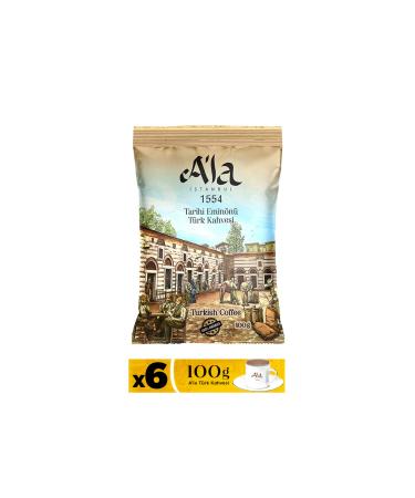 Beta Tea Beta A'la Turkish Coffee 100 gr * 6 Pieces