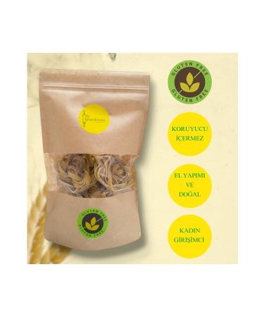 le pastoso 300 gr. Handmade Gluten-free Green Lentil Flour Fettuccine Pasta