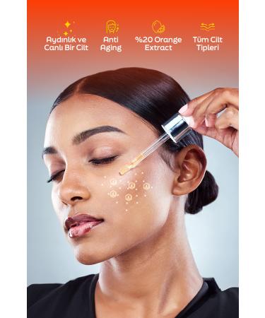 Dream Derm Vitamin C Serum - Brightening and Revitalizing Care Orange Extract 30 ml - Buy Online on GoSupps.com