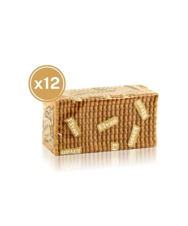 Elvan Petit Beurre XL Plain Biscuits 180 Gr. 12 Pieces (1 Box)