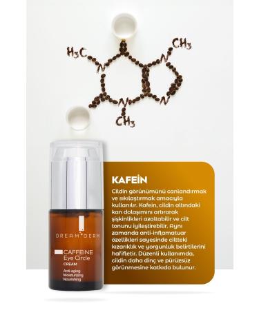 Dream Derm Caffeinated Anti-aging Eye Contour Cream - Anti-Fine Line 30 ml - Buy Online on GoSupps.com