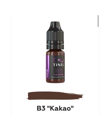 Tinel PERMANENT EYEBROW PIGMENT B3 COCOA 10ML