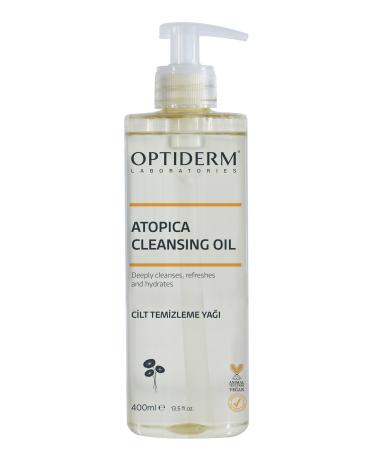 Optiderm Atopica Cleansing Oil for Face and Body - Oil Based Cleanser 400 ml