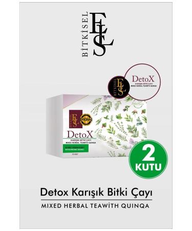 ESL Herbal Herbal Tea Detox Form Tea 2 Boxes - Buy Online on GoSupps.com