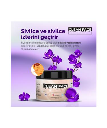 Clean Face Skin Mask Clay Mask - Anti-Acne Anti-Blackhead And Face Mask - Buy Online on GoSupps.com