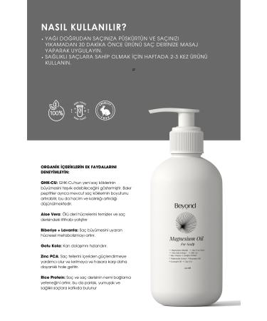 Beyond Handmade Magnesium Oil For Scalp - Magnesium Oil With Copper Peptide And Herbal Extracts - Buy Online on GoSupps.com