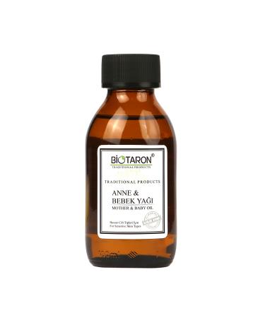 Biotaron Mother and Baby Oil 100 Ml Natural Content Moisturizing and Soothing Baby Massage Oil Body Care - Buy Online on GoSupps.com