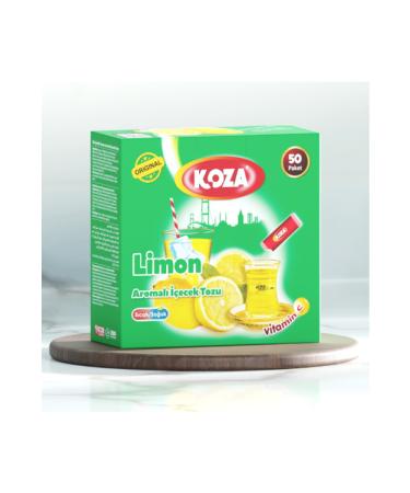 Easy Supply Koza Single Use Lemon Flavored Powder Drink 50's