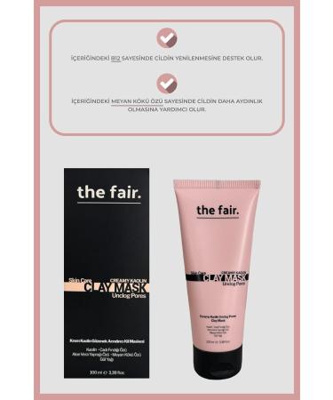 The Fair Creamy Anti-Blackhead Kaolin Pore Cleansing Clay Mask for All Skin Types 100 ml - Buy Online on GoSupps.com