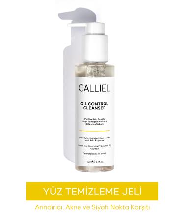 CALLIEL Purifying Anti-Acne and Anti-Blackhead Salicylic Acid Facial Cleansing Gel 150 ml