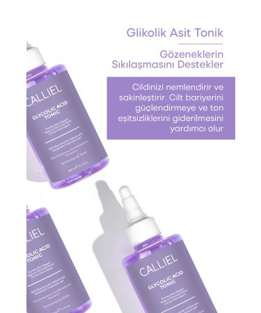 CALLIEL Anti-Stain Pore Tightening Glycolic Acid Tonic 200 Ml - Buy Online on GoSupps.com