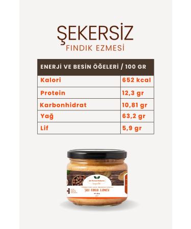  ile Natural Hazelnut Paste 400 gr - Natural Sugar-Free Hazelnut Paste - Buy Online on GoSupps.com