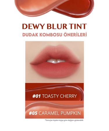 CLIO Blur Effect Moisturizing Light Textured Tint CLIO Dewy Blur Tint (05 Caramel Pumpkin) - Buy Online on GoSupps.com