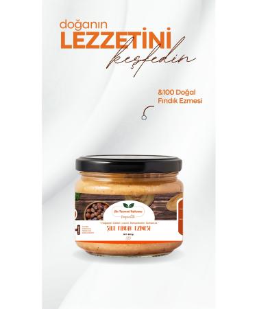  ile Natural Hazelnut Paste 400 gr - Natural Sugar-Free Hazelnut Paste - Buy Online on GoSupps.com
