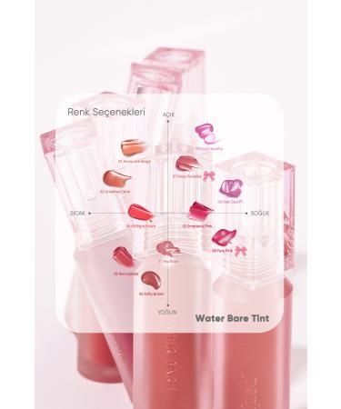 PERIPERA Natural Tones Long-Lasting Shiny Tint PERIPERA Water Bare Tint (05 Red Update) - Buy Online on GoSupps.com