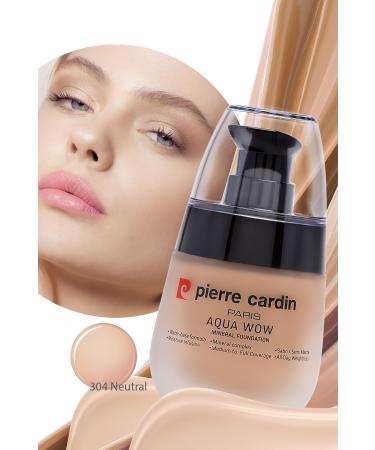Pierre Cardin Aqua Wow Mineral Water Based Foundation Light Skin With Neutral