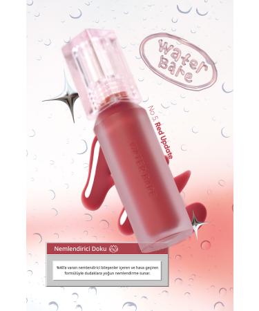 PERIPERA Natural Tones Long-Lasting Shiny Tint PERIPERA Water Bare Tint (05 Red Update) - Buy Online on GoSupps.com