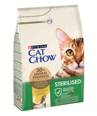 Cat Chow Chicken Sterilized Cat Food 3kg