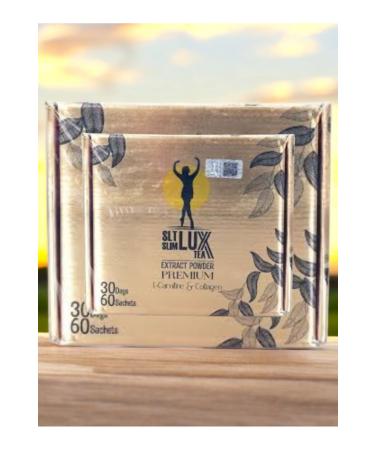 SLT SLIM LUX Tea Premium Detox 1 Month Use - Buy Online on GoSupps.com