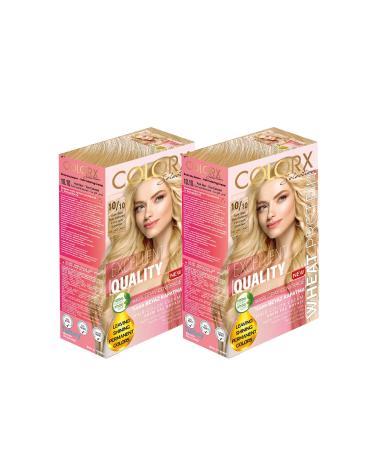 COLORX 2 Box Set Hair Dye - 10.10 - Light Blonde