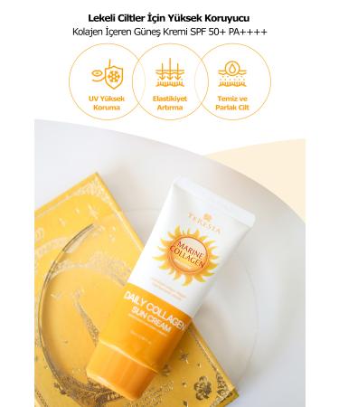 MBL Teresia Daily Sun Cream for Blemished Skin SPF 50 High Protection Collagen 70ml - Buy Online on GoSupps.com