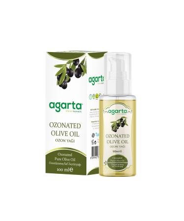 Agarta Natural Pure Olive Oil Ozone Oil 100 ml - Buy Online on GoSupps.com