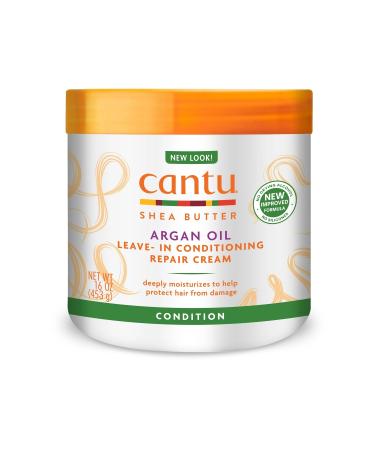 Cantu Argan Oil Leave-In Hair Care and Repair Cream 453 gr