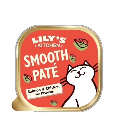 Lily's Kitchen Salmon & Chicken Pate Wet Cat Food 85g - Grain-Free Nutritious and Delicious