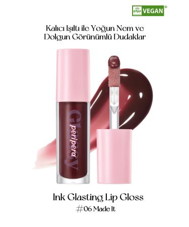 PERIPERA Gloss Ink Glasting Lip Gloss (6 MADE IT) Offering a Full and Shiny Look to Lips - Buy Online on GoSupps.com