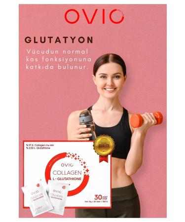 OVIO Collagen L- Glutathione 30 Sachet - Buy Online on GoSupps.com
