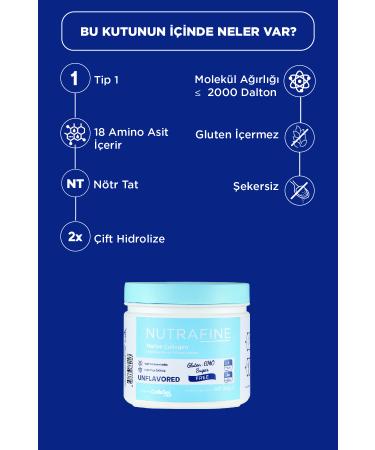 Nutrafine Advantageous Set of 2 Bovine and Marine Collagen Natural Tasteless and Odorless 0 Double Hydrolyzed Collagen - Buy Online on GoSupps.com