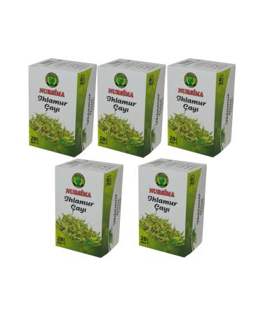 Nursima Linden Tea 20 Filter Bags 5 Boxes