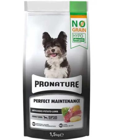 pronature Hypoallergenic Grain-Free Lamb and Artichoke Small Breed Adult Dog Food 1.5kg