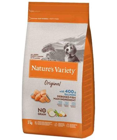 NATURES VARIETY Natures Variety Original Salmon Grain-Free Puppy Dog Food 2kg