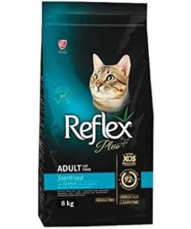 Reflex Plus Adult 34/12 Salmon Cat Food 8 Kg