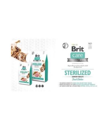 Brit Care Urinary Health For Neutered Cats With Urinary Tract Problems Grain Free Hypoallergenic - Buy Online on GoSupps.com