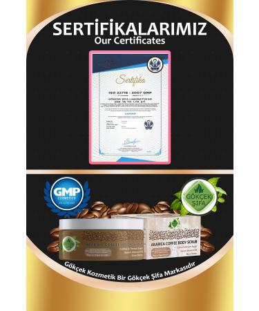 Gokcek Healing Arabica Coffee Body Scrub 250 ml - Buy Online on GoSupps.com